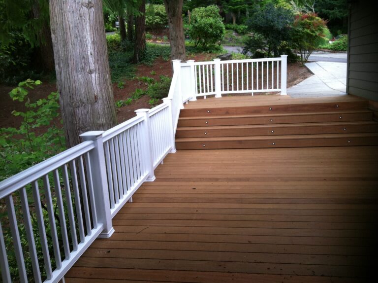 plant wood fence tree grass stairs fixture wood stain composite material building material